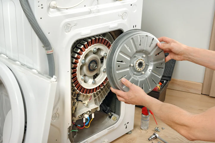 HomeHalo appliance diagnostic service in progress for a West Michigan customer