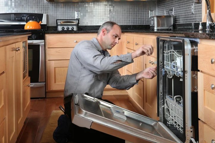 Premium kitchen with major home appliances in a West Michigan residence